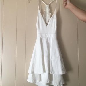 White homecoming/formal dress